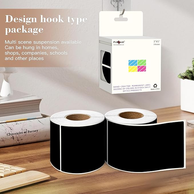 PARLAIM 3x5 inch Rectangle Color Code Stickers - Image 4