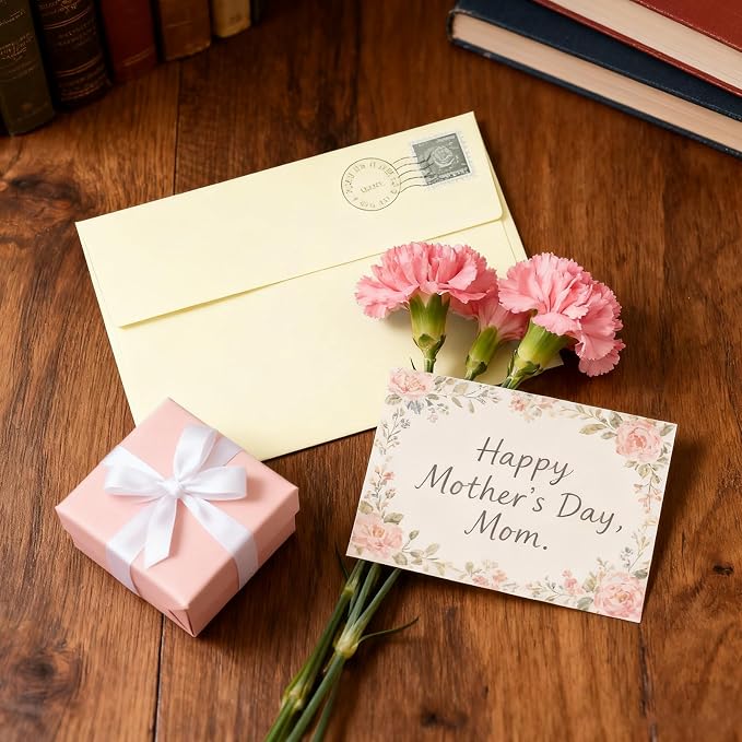 100 Packs Cream 4x6 Envelopes for Invitation Card, A6 Small Envelopes Self Seal - Image 6