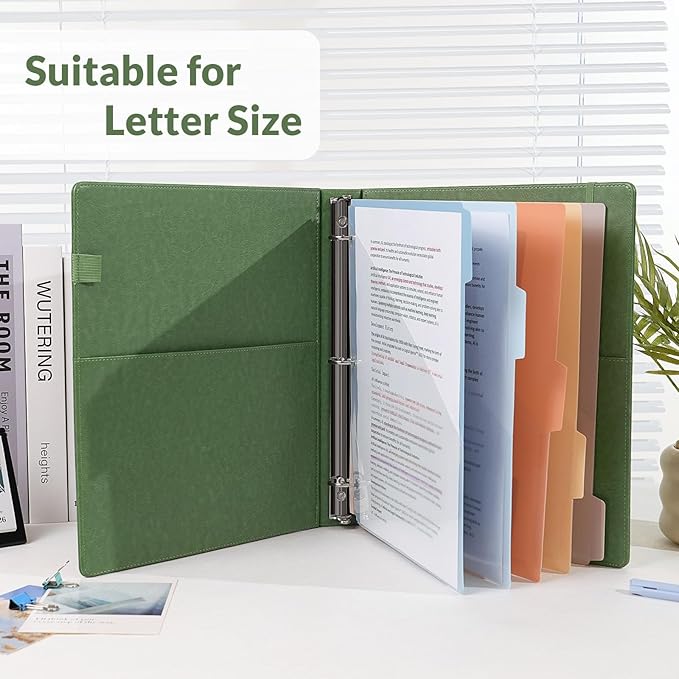 SKYDUE 1 Inch 3-Ring Binder - Image 5