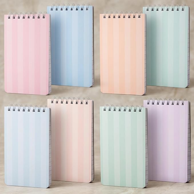 ZICOTO Aesthetic Pocket Notebooks Set Of 8 by ZICOTO