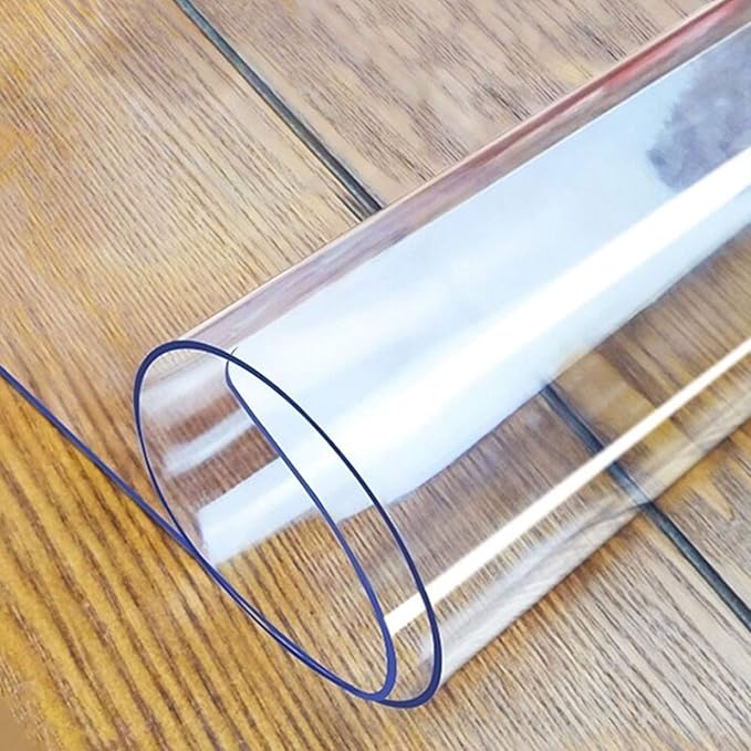 LovePads Clear Table Cover Protector, 24 x 96 Inch 2mm Thick Plastic Table Cover by LovePads