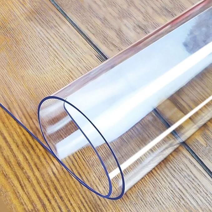LovePads Clear Desk Mat 16 x 22 Inch, 2mm Thick Clear Table Protector, by LovePads