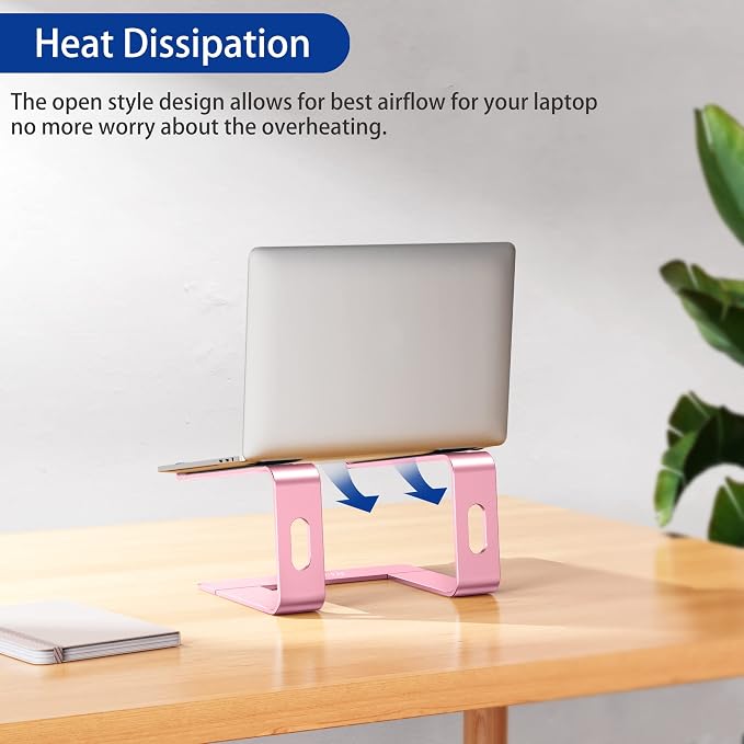 BESIGN LS03 Aluminum Laptop Stand, Ergonomic Detachable Computer Stand - Image 6