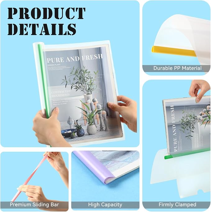Mimorou 100 Pcs Clear Report Cover - Image 3