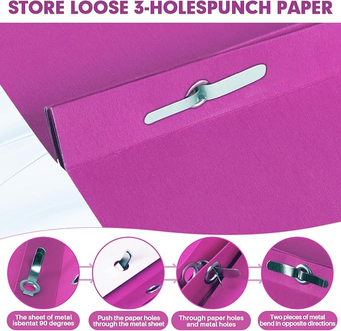 Two Pocket Folders, RAZCC 50 Pack Two Pocket Folders - Image 4