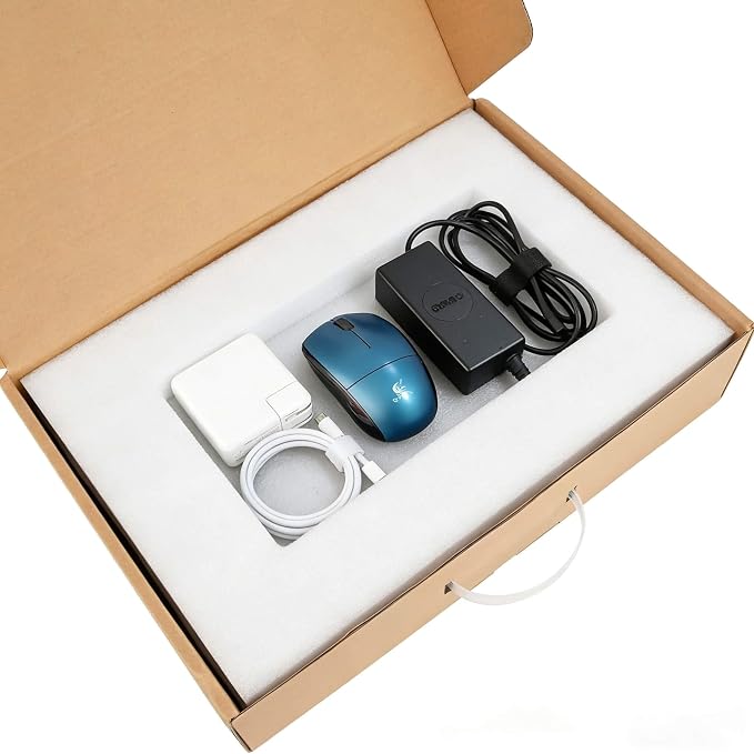 Laptop Boxes with Protection Foam Fits Notebook Up to 17.6 Inches, Secure by Unknown