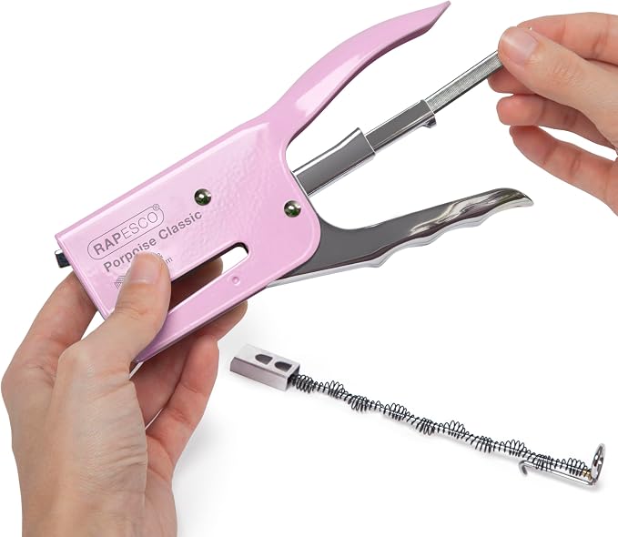 Rapesco 1345 Porpoise Classic Stapling Plier, 45 Sheet Capacity, Uses Type 26 - Image 5