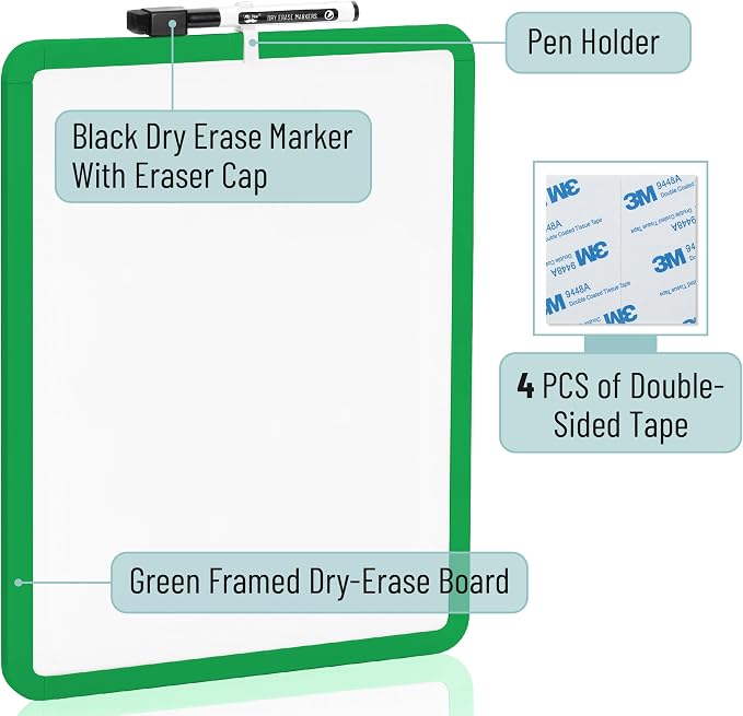Mr. Pen- Dry Erase Board, 14” x 11” - Image 2