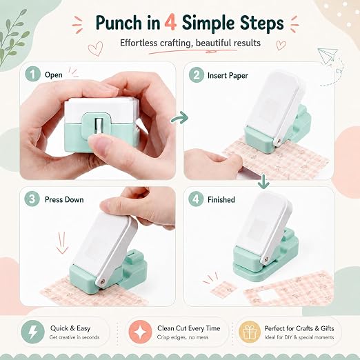 CYFUN DESIGN Stamp Punch, Stamps Cutter, Postage Stamps Punch, Stamp Puncher - Image 7