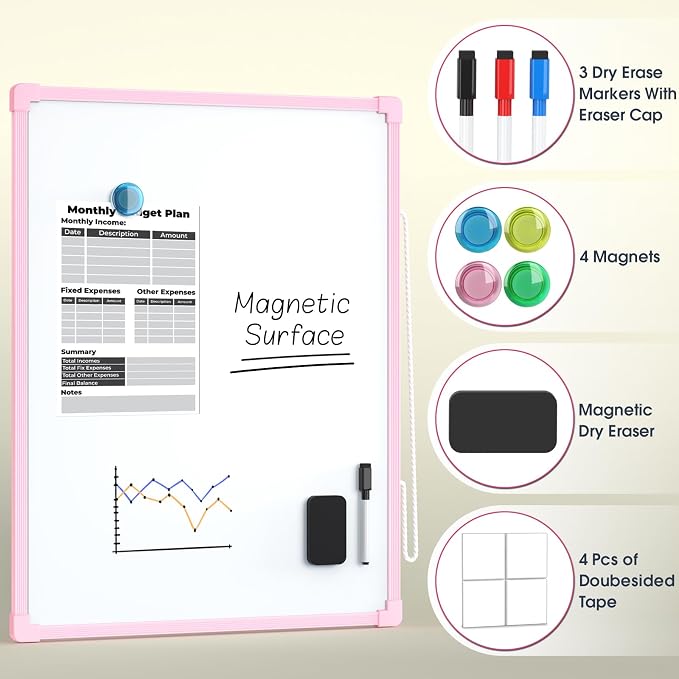 MaxGear Double-Sided Dry Erase Board - Image 2