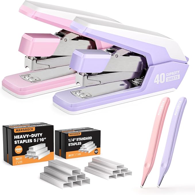 Marsrock Effortless Stapler for Desk by Marsrock