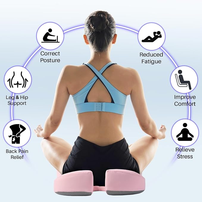 Seat Cushion for Office Chair, Large Thick Seat Cushion for Tailbone Pain Relief - Image 3