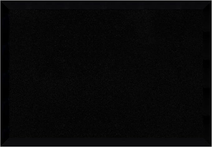 Amanti Art Black Cork Board for Wall, 27x39 Vision Board with Black Wood Frame, Large Corkboard Office Decor for Home Organization, Modern Corkboard Pinboard to Display Items for Home Organization in-DeskLoop Office