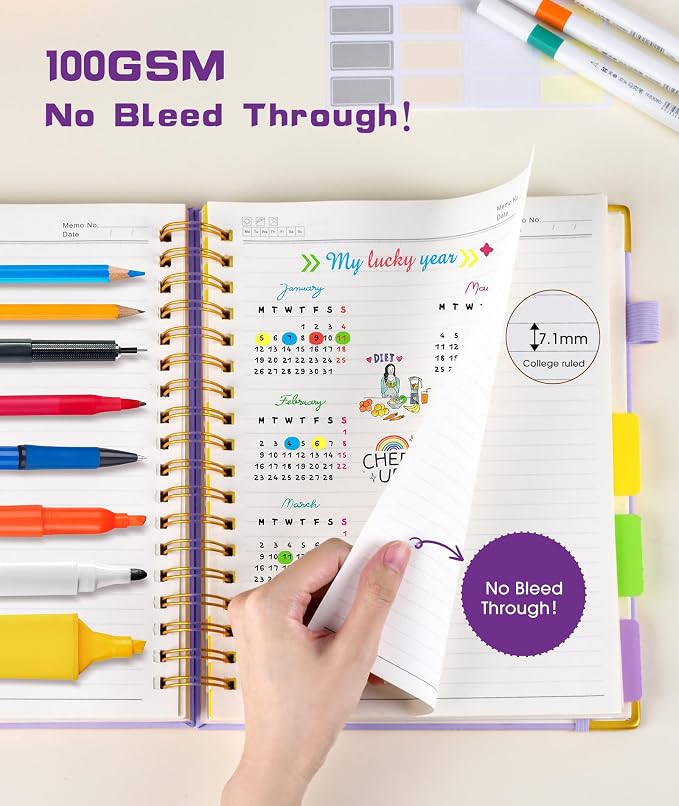 Hardcover Spiral Notebook journal - Image 6