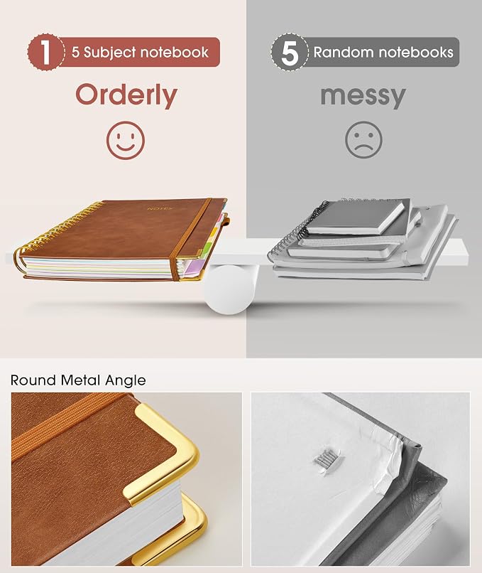 Hardcover Spiral Notebook Journal - Image 4