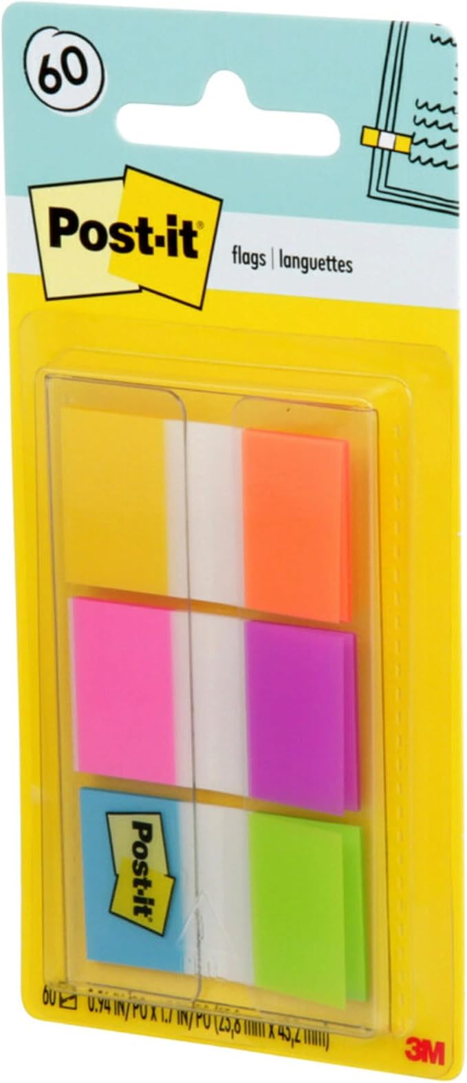 Post-it Flags, 0.94 in. x 1.7 in., One Dispenser - Image 9