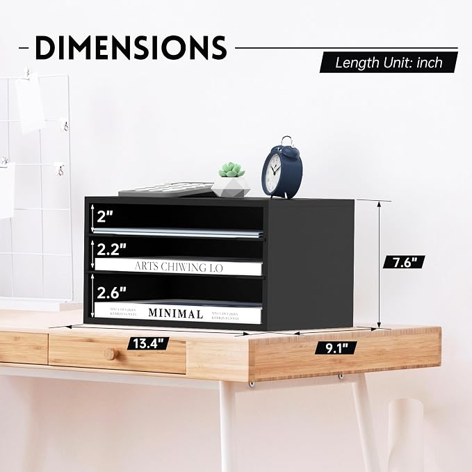 SUPEASY Wooden Desk Organizer - Image 3
