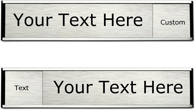 SINKAA Custom Slider Sign for Door and Wall by SINKAA