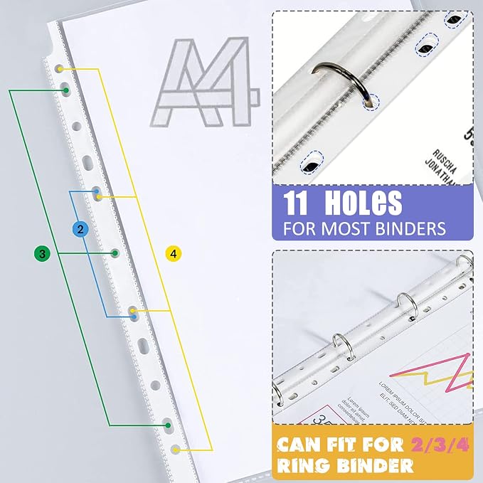 Binder Dividers & Sheet Protectors - Image 3