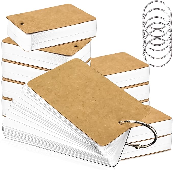 300 Pcs Flash Cards 2x3 Inch Index Cards by MotBach