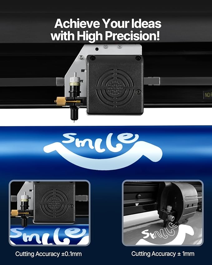 VEVOR Vinyl Cutter 53 Inch Vinyl Cutter Machine Semi-Automatic DIY Vinyl - Image 6