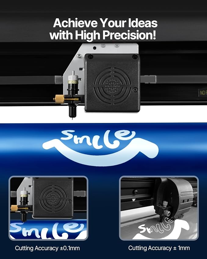 VEVOR Vinyl Cutter Machine, 34 in / 870 mm Max Paper Feed Cutting Plotter - Image 6