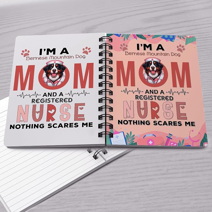 Ninety3POD I'm a Bernese Mountain Dog Mom and a Registered Nurse Nothing Scares - Image 4