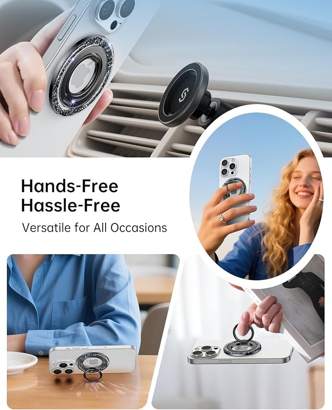 SYNCWIRE Magnetic Phone Ring Holder - Image 6