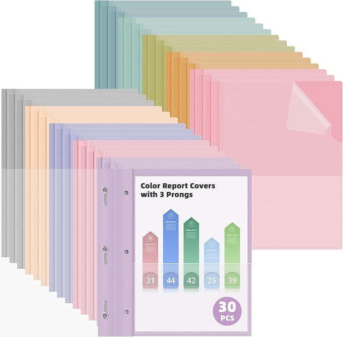 HAUTOCO 30 Pack Report Covers by HAUTOCO