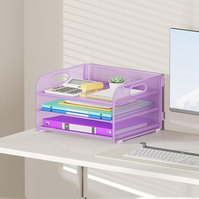 Cawukege 3 Tier Paper Organizer - Image 5
