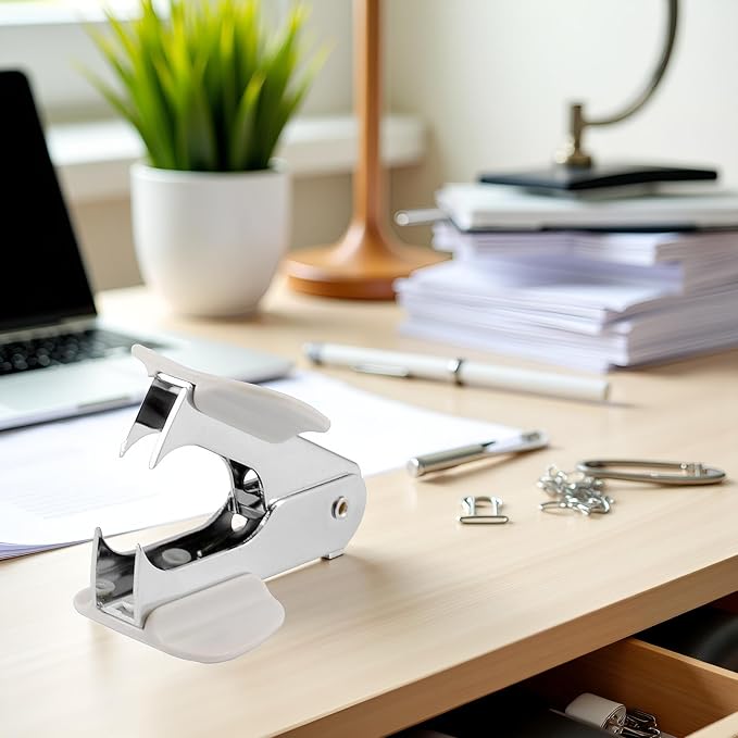 White Steel Pine Style Staple Remover - Image 6