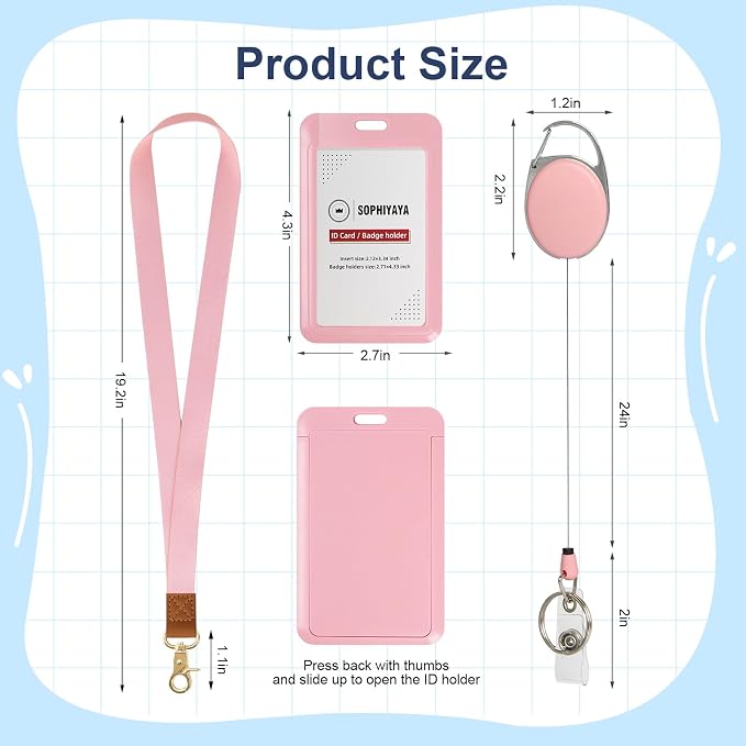Badge Holder and Retractable Reel - Image 2