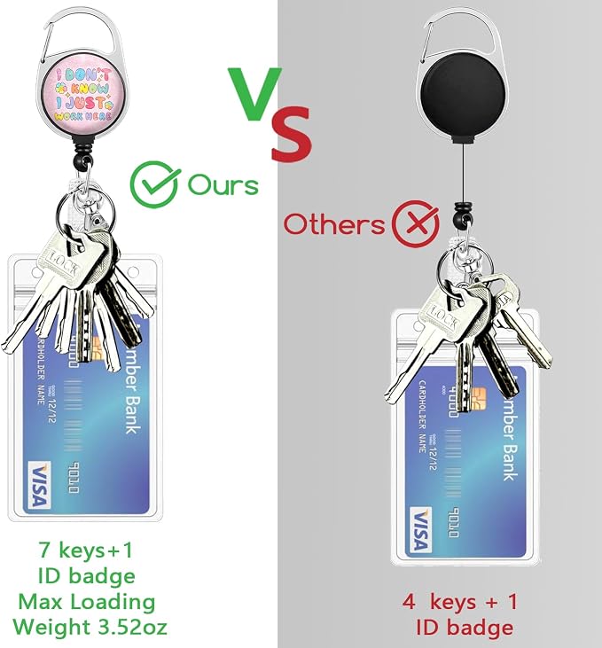 Piefly Lanyards for Id Badges, Cute Badge Holder - Image 6