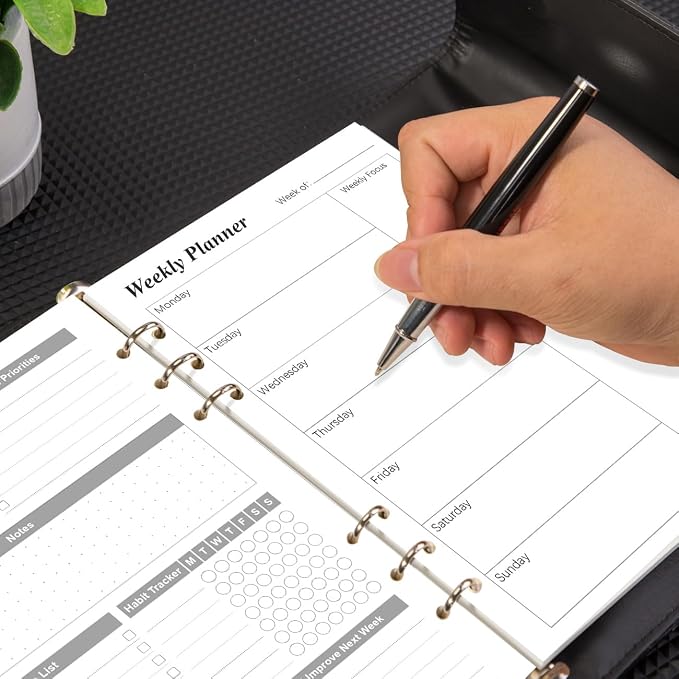 Weekly Planner Refills for A5 Binders - Image 7