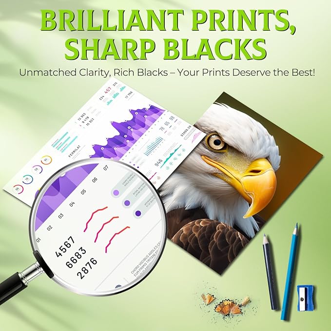 962XL Ink Cartridges Combo Pack OfficeJet Pro 9010 9015 9020 9018 Compatible with HP 962 XL Ink Cartridges HP962XL/962 HP962XL HP962 Printer Ink for OfficeJet Pro 9015 9010 9020 9018 9025 9012 9022-DeskLoop Office