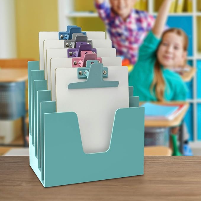 Acrimet 5 Section Incline File Sorter Organizer, Desktop Mail Holder, - Image 6