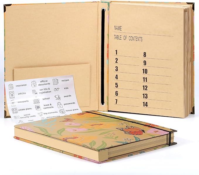 Important Document Organizer, Expanding File Folder by YOPCDJ