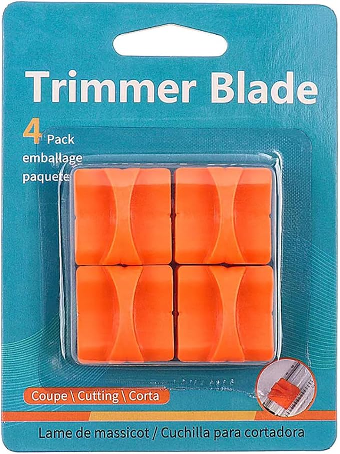 4-Pack Replacement Blades for Firbon Paper Cutters – Easy-Install Refill by Unknown