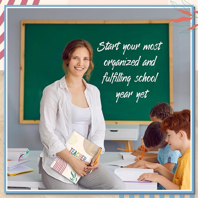 Fuyoooo Teacher Record Book Teacher Grade Books 2026-2027 Spiral Bound Record - Image 6