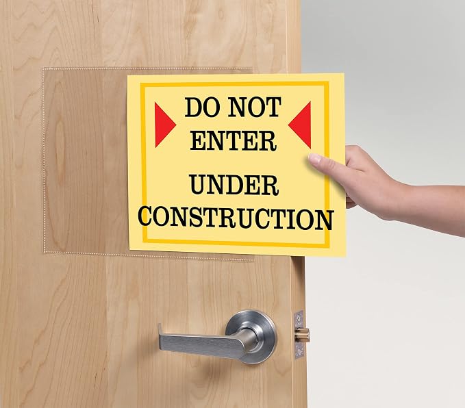 Avery Self-Adhesive Wall and Door Communication Display Protectors, 10 Clear - Image 3