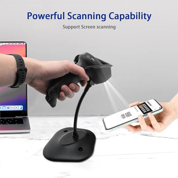 DS2208 Scanner Bracket Stand for Zebra Symbol DS2208 DS2278 DS4308 DS4608 - Image 3