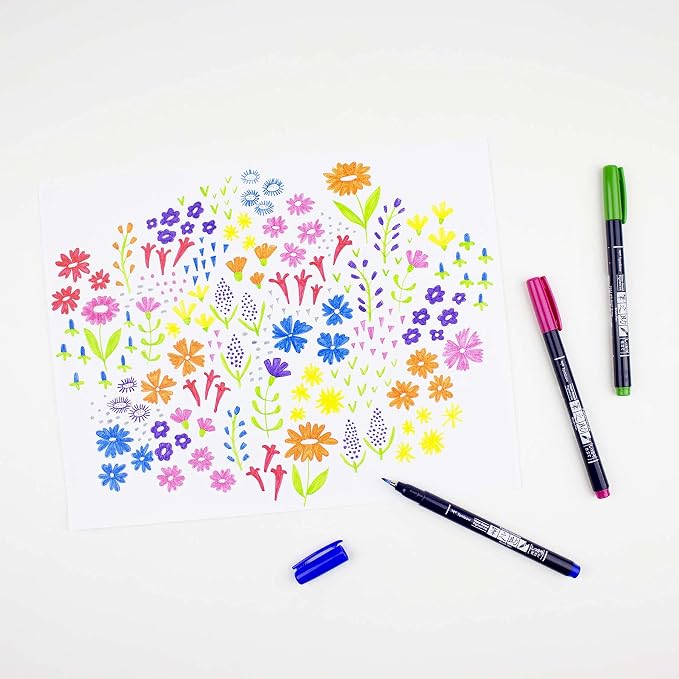 Tombow 56429 Fudenosuke Colors Brush Pens - Image 10