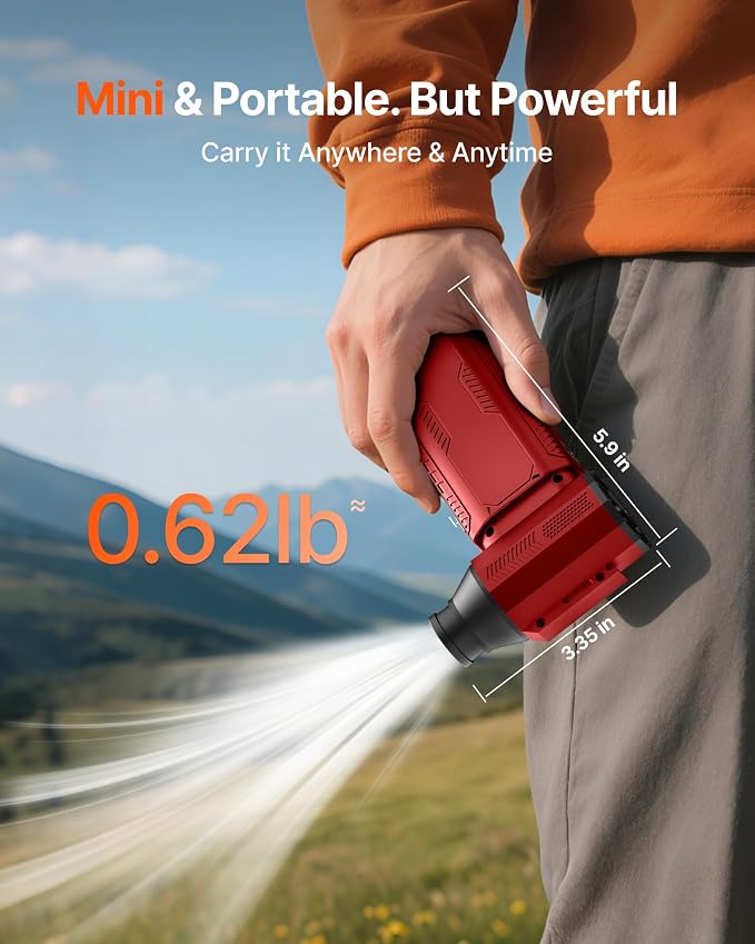 Compressed Air Duster, 000RPM Ultra-Powerful Electric Air Duster | 8000mAh - Image 6