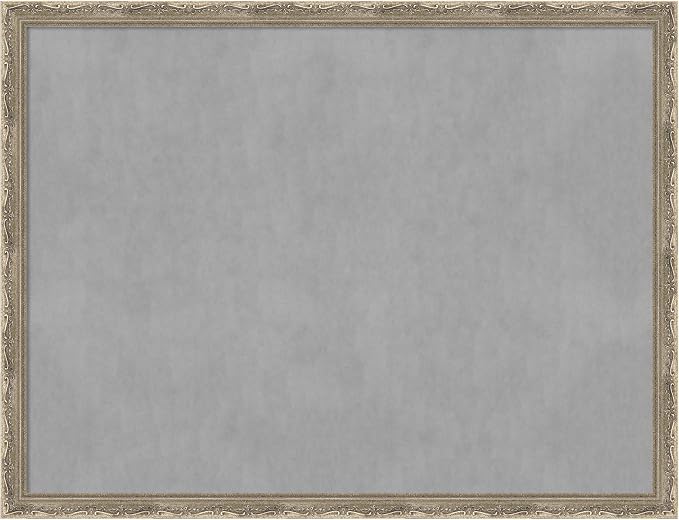 Amanti Art Silver Framed Magnetic Board 20x26 Medium Vision Board by AmantiArt