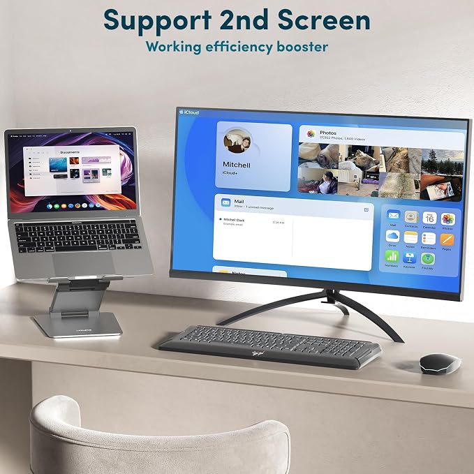 Lifelong Ergonomic Adjustable Laptop Stand - Image 7