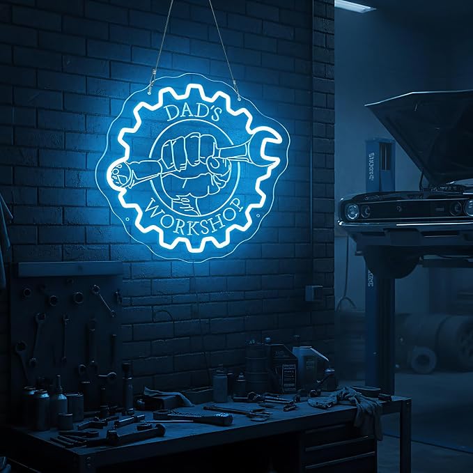 Custom Garage Neon Signs, Personalized Garage LED Signs - Image 3