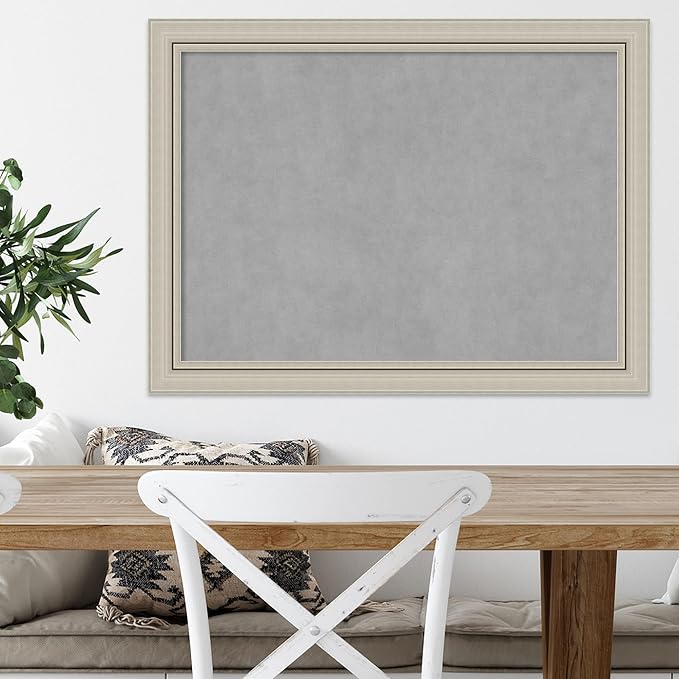 Amanti Art Silver Framed Magnetic Board 24x32 Medium Vision Board - Image 6