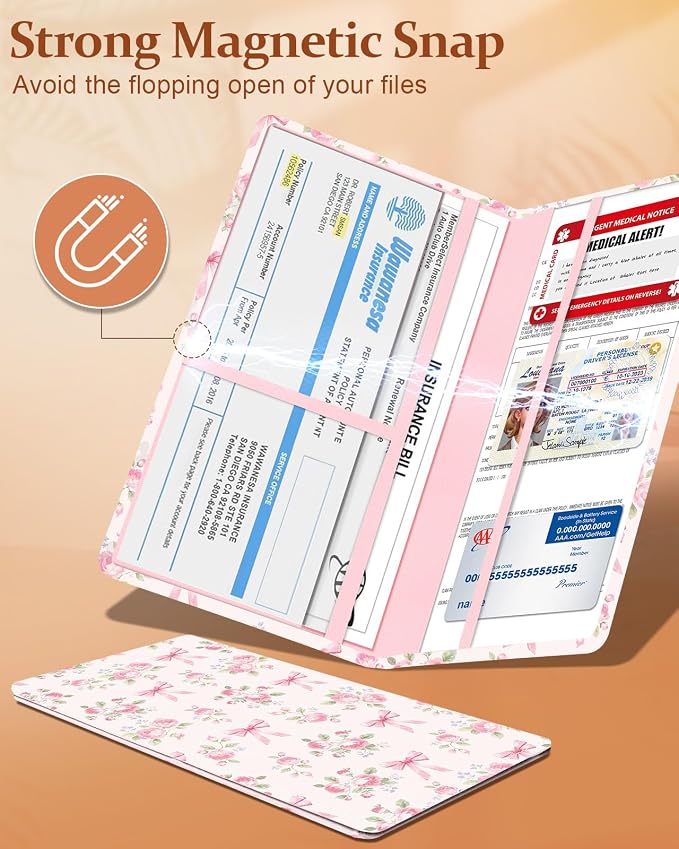 Slohif Car Registration and Insurance Holder - Image 4