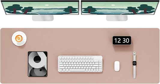 Hsurbtra Desk Pad, XXXL Extended Mouse Pad, Waterproof Desktop Blotter Protector by Hsurbtra