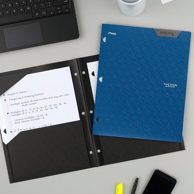 Five Star 2-Pocket Folder, Plastic Folder - Image 6